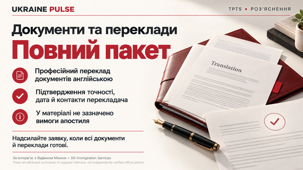 Temporary Protection Transition Scheme: відповіді імміграційного агента про зарплату €29 432, шість місяців роботи та сімейні заявки.