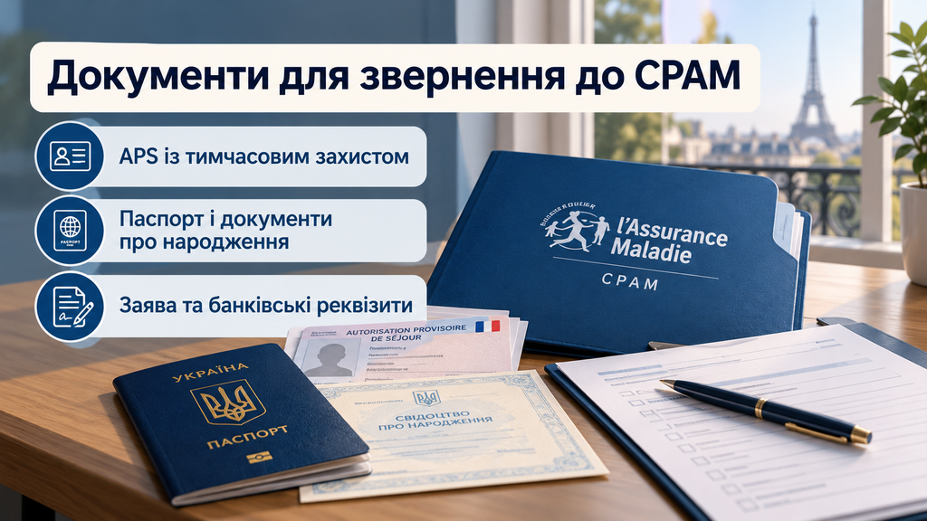 Отримали номер соціального страхування у Франції? Дізнайтеся, як створити акаунт Ameli, замовити карту Vitale та перевіряти відшкодування.
