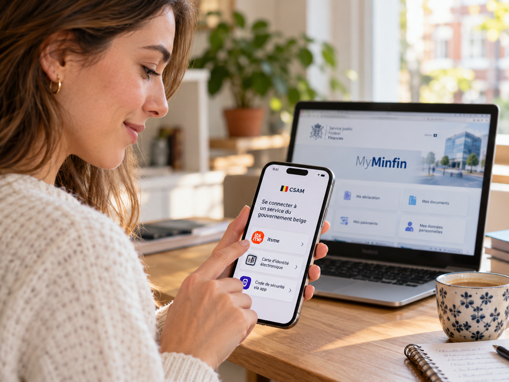 Живете і працюєте в Бельгії? Дізнайтеся, як користуватися MyMinfin, перевіряти спрощену декларацію та декларувати закордонні доходи.