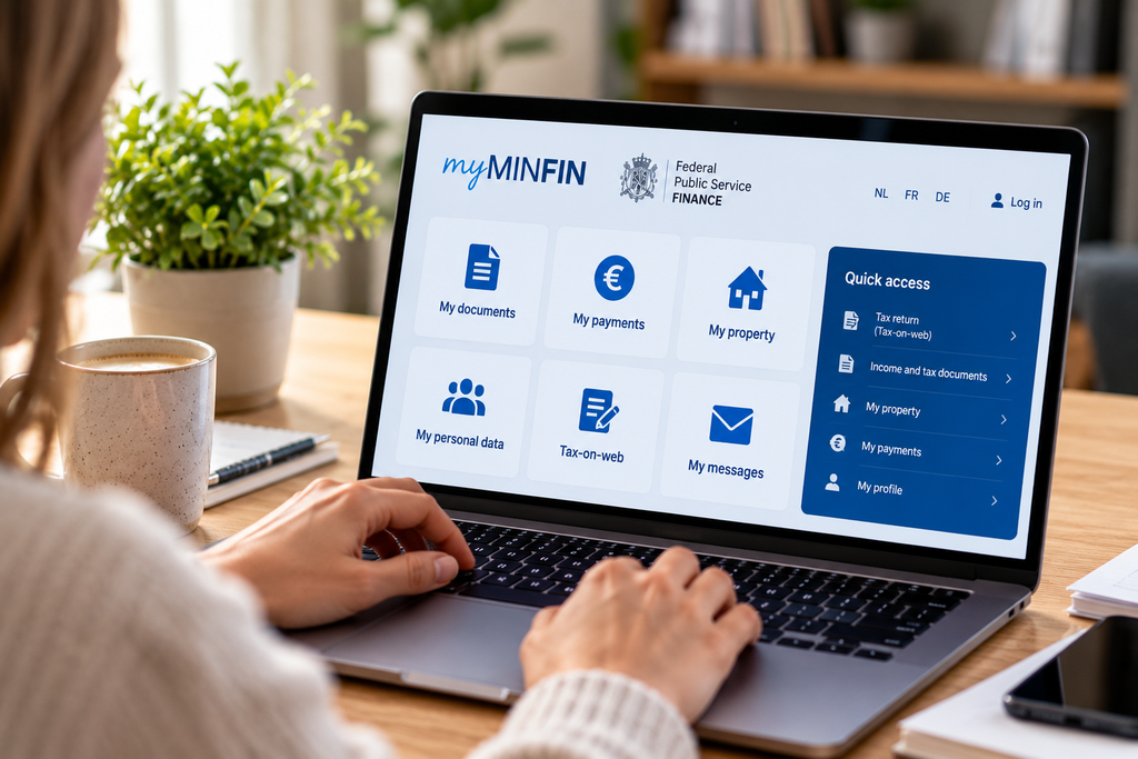 MyMinfin у Бельгії: як українцю увійти через itsme або eID, перевірити Tax-on-web, подати декларацію та не пропустити строки 2026 року.